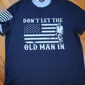 Patriotic Navy Graphic Tee